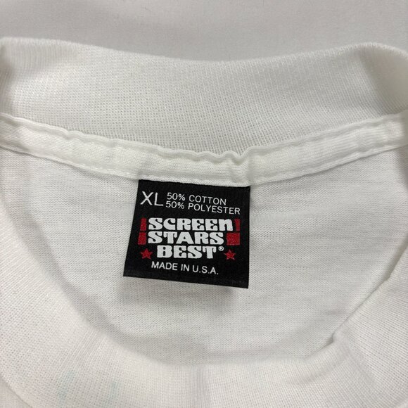 Vintage NCRS Corvette 1992 National Convention T Shirt White XL USA Auto - Picture 3 of 6